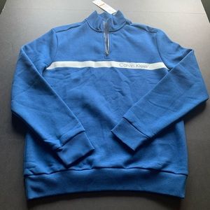 NWT Calvin Klein quarter zip sweatshirt